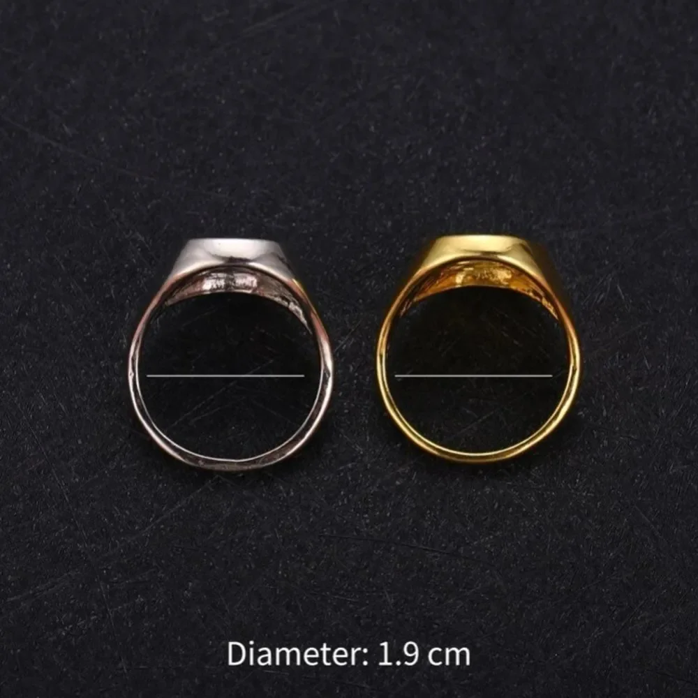 Men’s Stylish gold and silver tone rings
